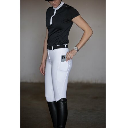 Vera Breeches Half Seat White