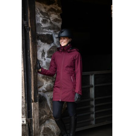 Storm Rain Coat Merlot